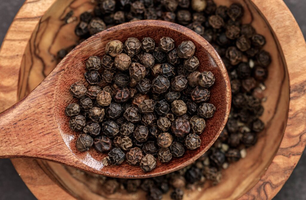 Indonesian black pepper